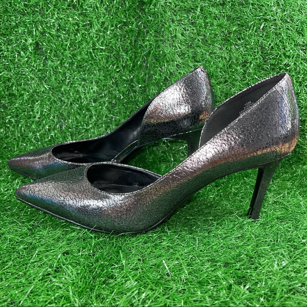 Nine West Stefao D’Orsay Crackle Heels
